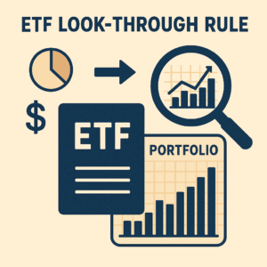 etf look through rule explanation